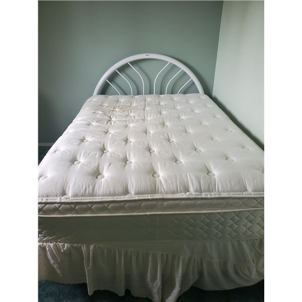 Double Bed with Frame, Mattress, & Box Spring