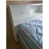 Image 3 : Vintage Double Headboard, Frame & Mattress w/ Box Spring