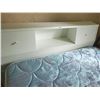 Image 4 : Vintage Double Headboard, Frame & Mattress w/ Box Spring