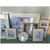 Image 3 : Assorted Vintage Wall Pictures & Clocks
