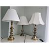 Image 1 : 3 Lamps with Shades