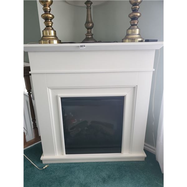 Portable Indoor Fireplace w/ Remote