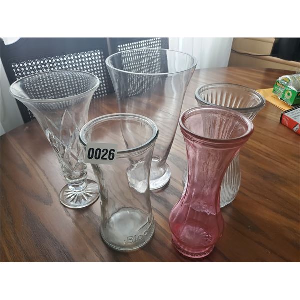 Assorted Vintage Vases