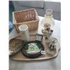 Image 1 : Assorted Home Decor & Serving Tray