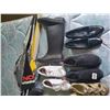Image 2 : Size 7 Assorted Shoes & Umbrellas