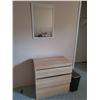 Image 1 : 3 Drawer Dresser + Wall Mirror