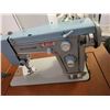 Image 2 : Vintage Sewing Table with Machine +Vintage Sewing Books