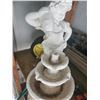 Image 2 : Boy & Fish Ceramic Water Fountain (Missing Pump)