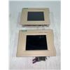 Image 1 : (2) Siemens 1P 6AV6 545-0BC15-2AX0 Touch Panel TP 170B Color