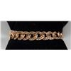 Image 1 : 14K ROSE GOLD BROAD LINK BRACELET,