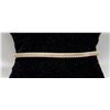 Image 1 : ITALIAN SILVER ROPE BRACELET, 8"