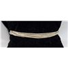 Image 1 : ITALIAN SILVER MULTI-STRAND CHAIN BRACELET, 7"