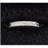 Image 1 : SILVER RING WITH DIAMOND CUT PATTERN, APPROX.