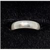 Image 1 : SILVER RING, SIMPLE BAND, APPROX. SIZE 6