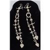 Image 1 : SILVER SHEPHERD HOOK EARRINGS, SYMBOLS AND BALLS,