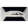 Image 1 : SILVER BANGLE 1" WIDE, 7.75"