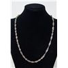 Image 1 : SILVER SPIRAL LINK NECKLACE, 21.5"