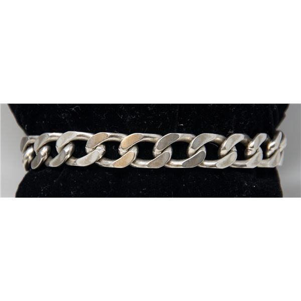 SILVER CHAIN BRACELET 7.5"
