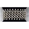 Image 1 : STERLING SILVER CHAINMAIL BRACELET 8" X 1.5"