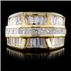 Image 1 : 18K Yellow Gold 2.93ctw Diamond Ring