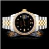 Rolex DateJust YG/SS 1.50ct Diamond 36mm Watch