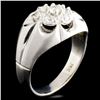 Image 2 : 14K White Gold 0.69ctw Diamond Ring