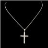 Image 2 : 14K Gold 0.51ctw Diamond Pendant