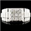 Image 2 : 14K Gold 0.62ctw Diamond Ring