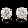 14K Gold 1.87ctw Diamond Earrings
