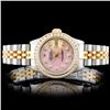 Rolex YG/SS DateJust Diamond Ladies Wristwa