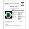 Image 4 : 18K Gold 6.09ct Emerald & 1.87ctw Diamond Ring