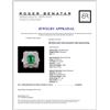 Image 4 : 18K White Gold 1.83ct Emerald & 1.96ct Diamond Rin