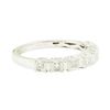 Image 1 : 0.70 ctw Diamond Ring - 18KT White Gold