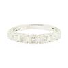 Image 2 : 0.70 ctw Diamond Ring - 18KT White Gold