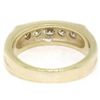 Image 8 : 14K Yellow Gold 0.55 ctw 5 Round Channel Set E VVS Diamond Wedding Band Ring
