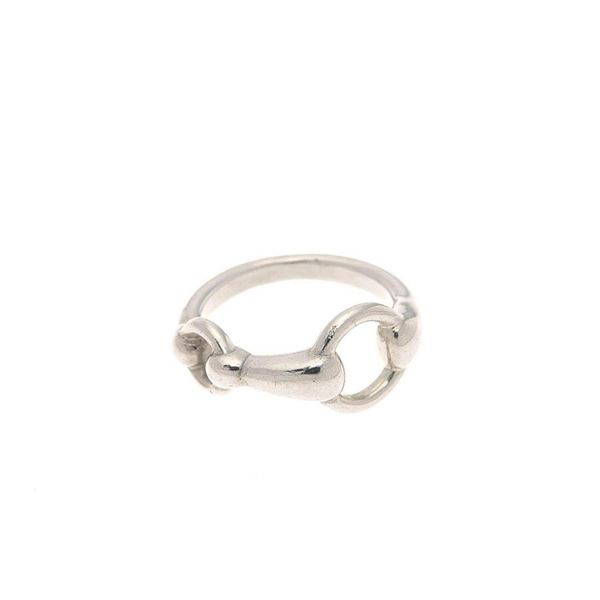 Hermes Silver US 5.5 Ring