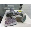 Image 1 : 3 Kilos of Amethyst Crystal Formations