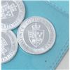 Image 2 : 5 x 1/10 Oz. St. Helena .999 Silver Coins