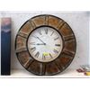 Image 1 : 29" Diameter Metal Wall Clock