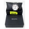 Image 2 : Men's New Bulova Watch with Leather Strap