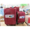 Image 1 : New Ricardo Red 3 Piece Light Weight Luggage Set