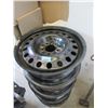 Image 1 : 4 Steel Tire Rims - 17x6.5/5x114.3ET40/CB71.5