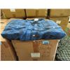 Image 1 : Case of 8 New 2XL Lined Blue Flannel Hoodies