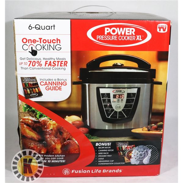 POWER PRESSURE COOKER XL (5.7L) IN ORIGINAL