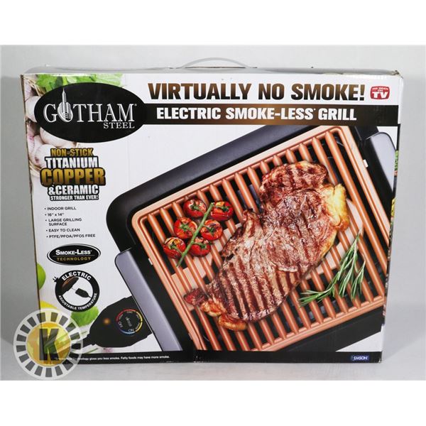GOTHAM STEEL ELECTRIC SMOKELESS GRILL