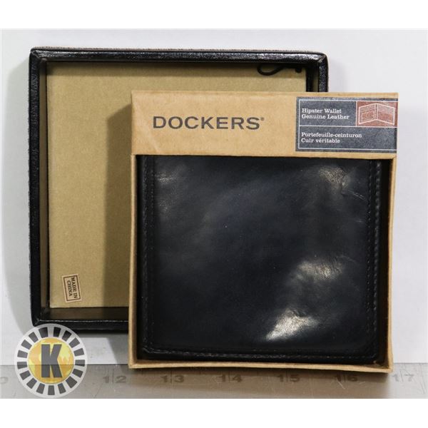 DOCKERS MEN WALLET IN GIFT BOX BLACK