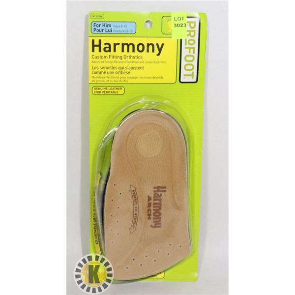 NEW HARMONY GENUINE LEATHER CUSTOM FITTING