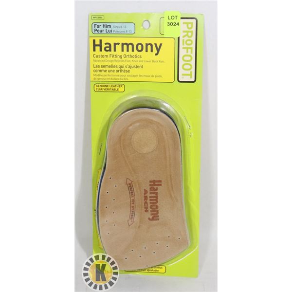 NEW HARMONY GENUINE LEATHER CUSTOM FITTING