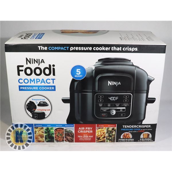 NINJA FOODI COMPACT PRESSURE COOKER (5 QUART)
