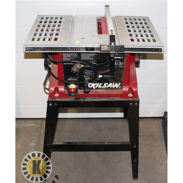 SKILSAW 10" TABLE SAW ON STAND
